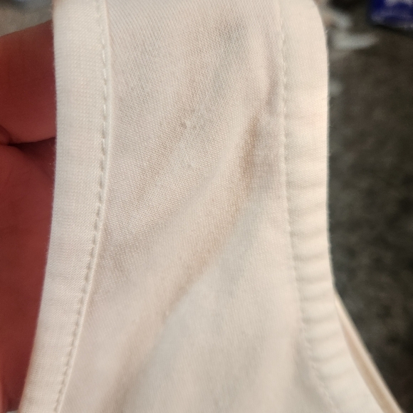 Title Nine White Yasumi Moisture Wicking Tank Medium Open Crossover Back - Picture 16 of 16